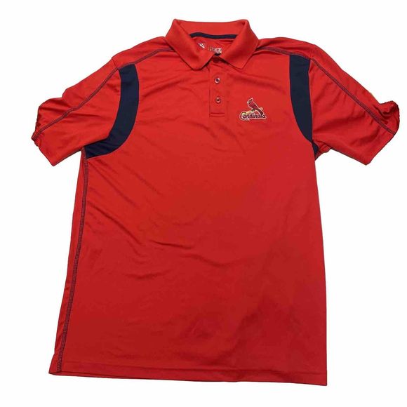 Genuine Merchandise Cardinals Red Polo Tx3 Cool XL - Picture 1 of 4